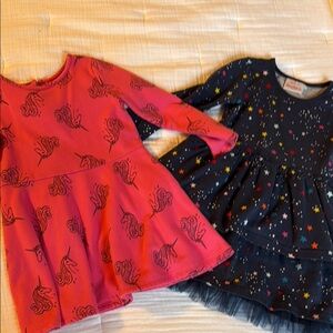 4T Long Sleeve Play Dresses